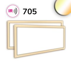   LED világító keret infravörös panelhez PREMIUM Professional 705, 74W, fehér din., CRI92