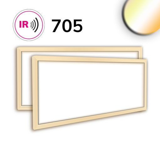 LED világító keret infravörös panelhez PREMIUM Professional 705, 74W, fehér din., CRI92