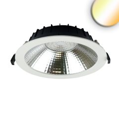   LED Downlight reflektor 18W, 60°, 150lm/W, UGR<19, Colorswitch 3000|4000|6000K, dimmelheto