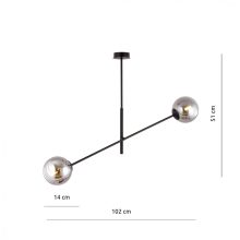 LINEAR 2 FEKETE/GRAFIT