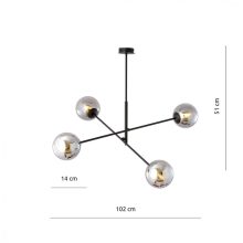LINEAR 4 FEKETE/GRAFIT