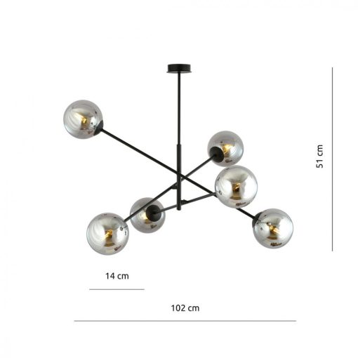 LINEAR 6 FEKETE/GRAFIT