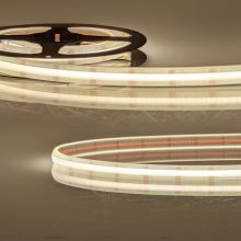 LED HT927/960 CCT flexibilis szalag 100°C-os környezethez, 24V DC, 10W|10W, IP68, 5m, 640 LED/m