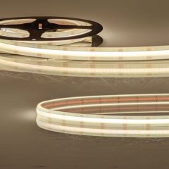   LED HT927/960 CCT flexibilis szalag 100°C-os környezethez, 24V DC, 10W|10W, IP68, 5m, 640 LED/m