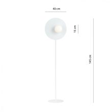 OSLO LP FEHÉR/OPAL