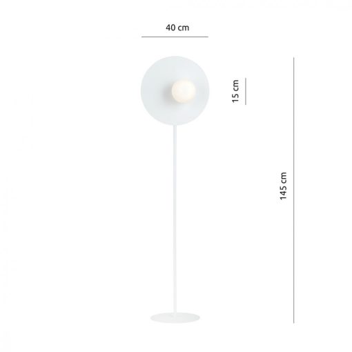 OSLO LP FEHÉR/OPAL