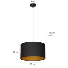 ROTO 1 BL FEKETE/ARANY