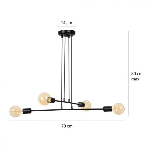MULTIPO 4 FEKETE