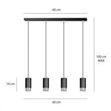 FUMIKO 4 BL/KRÓM
