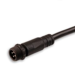   Csatlakozókábel 250cm, dugóval male IP67, 4 pólusú 0,5mm²