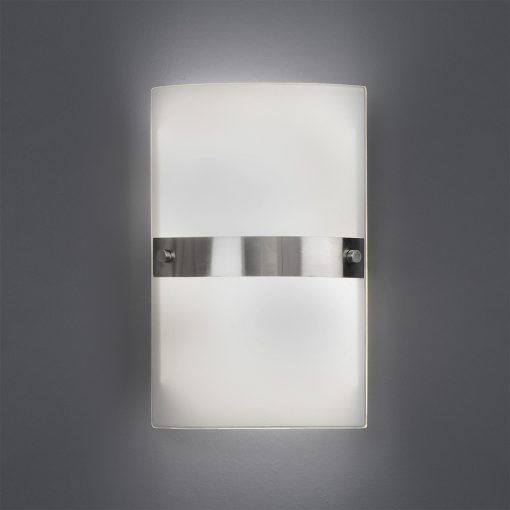 Milano Wall Lamp 16/329 Sat. Nickel, LED E14 2x9W, CL.I