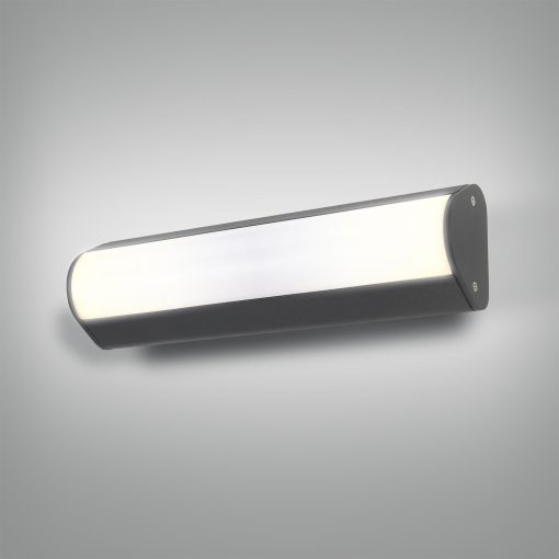 Aka Wall Lamp 16/2024-30 Textured Black, LED 20W 3000K 1550lm, CRI90 CL.I IP54, Integrated LED