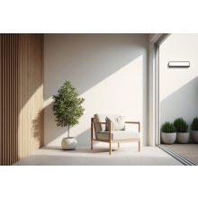 Aka Wall Lamp 16/2024-30 Textured Black, LED 20W 3000K 1550lm, CRI90 CL.I IP54, Integrated LED
