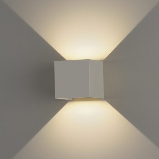 Kendo Wall Lamp 16/2032-10 Textured White, LED COB 2x6W 3000K 850lm, CRI90 CL.I IP65