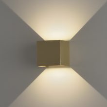 Kendo Wall Lamp 16/2032-10 Tech Gold, LED COB 2x6W 3000K 850lm, CRI90 CL.I IP65