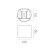   Kowa Wall Lamp 16/2033-14 Textured White, LED COB 2x6W 3000K 850lm, CRI90 CL.I IP65