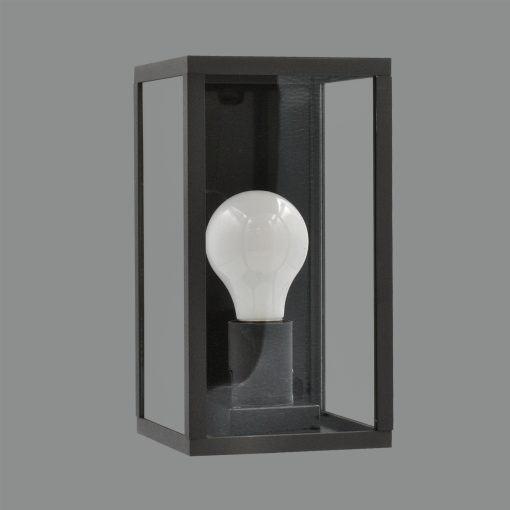 Cube Wall Lamp 16/2039-12 Textured Anthracite, LED E27 15W, CL.I IP54