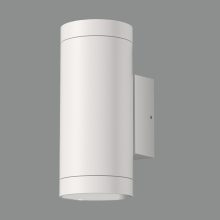 Nori Wall Lamp 16/2044-2 Textured White, LED E27 2x15W, CL.I IP65