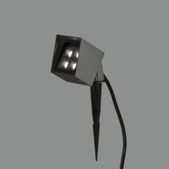   Apus Wall Lamp 16/2058 Textured Anthracite, LED 6W 3000K 550lm, CRI80 CL.I IP65, Integrated LED