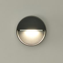 Spica Wall Lamp 16/2061 Textured Anthracite, LED 4W 3000K 175lm, CRI80 CL.I IP65
