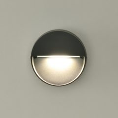   Spica Wall Lamp 16/2061 Textured Anthracite, LED 4W 3000K 175lm, CRI80 CL.I IP65