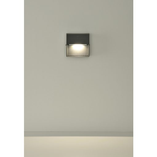 Nashira Wall Lamp 16/2062 Textured Anthracite, LED 4W 3000K 175lm, CRI80 CL.I IP65