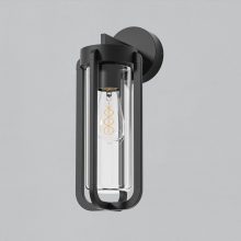 Vega Wall Lamp 16/2079 Textured Anthracite, LED E27 15W, CL.I IP65