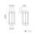   Vega Wall Lamp 16/2079 Textured Anthracite, LED E27 15W, CL.I IP65
