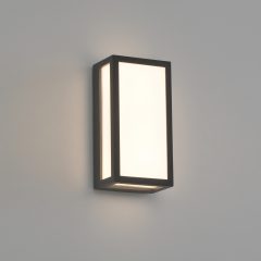   Liam Wall Lamp 16/2084 Textured Anthracite, LED 10W 3000K 550lm, CRI90 CL.I IP65, Integrated LED