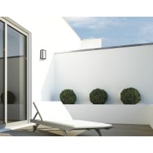 Liam Wall Lamp 16/2084 Textured Anthracite, LED 10W 3000K 550lm, CRI90 CL.I IP65, Integrated LED