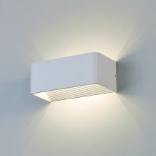 Icon Wall Lamp 16/3089-20 Textured white, LED 10.5W 1100lm, CRI90 CL.II, Integrated LED, Kelvin 2700K-3000K Slide Switch