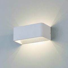   Icon Wall Lamp 16/3089-20 Textured white, LED 10.5W 1100lm, CRI90 CL.II, Integrated LED, Kelvin 2700K-3000K Slide Switch