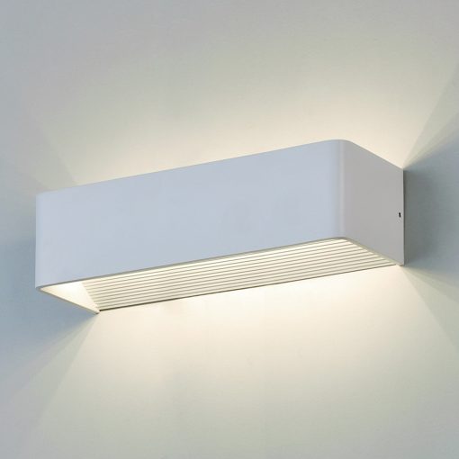 Icon Wall Lamp 16/3089-36 Textured white, LED 21W 2200lm, CRI90 CL.II, Integrated LED, Kelvin 2700K-3000K Slide Switch