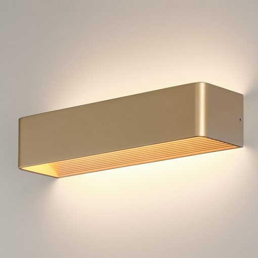 Icon Wall Lamp 16/3089-36 Technical Gold, LED 21W 2200lm, CRI90 CL.II, Integrated LED, Kelvin 2700K-3000K Slide Switch