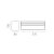   Icon Wall Lamp 16/3089-36 Technical Gold, LED 21W 2200lm, CRI90 CL.II, Integrated LED, Kelvin 2700K-3000K Slide Switch
