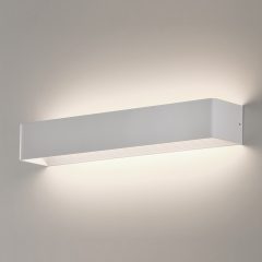   Icon Wall Lamp 16/3089-50 Textured white, LED 32W 3162lm, CRI90 CL.II, Integrated LED, Kelvin 2700K-3000K Slide Switch