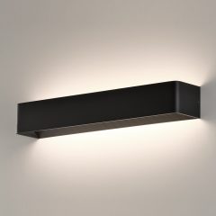   Icon Wall Lamp 16/3089-50 Textured Black, LED 32W 3162lm, CRI90 CL.II, Integrated LED, Kelvin 2700K-3000K Slide Switch