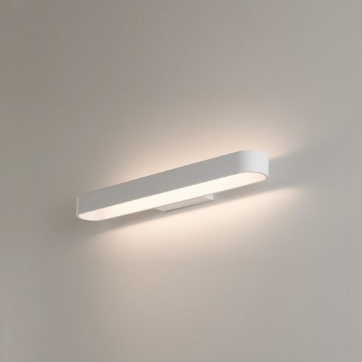 Gala Wall Lamp 16/3189-43 Textured White, LED 20W 2430lm, CRI90 CL.I, Integrated LED, Kelvin 2700K-3000K Slide Switch