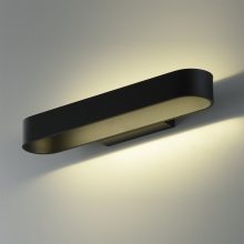 Gala Wall Lamp 16/3189-43 Textured Black, LED 20W 2430lm, CRI90 CL.I, Integrated LED, Kelvin 2700K-3000K Slide Switch