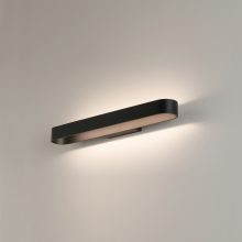 Gala Wall Lamp 16/3189-60 Textured Black, LED 31W 3650lm, CRI90 CL.I, Integrated LED, Kelvin 2700K-3000K Slide Switch