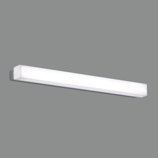 Box Wall Lamp 16/3200-60 Silver, LED 10.5W 4000K 800lm, CRI90 CL.II IP44, Integrated LED
