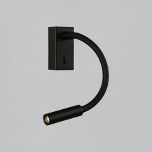 Cio Wall Lamp 16/3239 Textured Black, LED 3W 3000K 285lm, CRI90 CL.I, Integrated LED, With switch, Adjustable