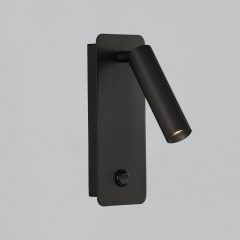   Aron Wall Lamp 16/3240 Textured Black, LED 3W 3000K 315lm, CRI90 CL.I, Integrated LED, With switch, Adjustable