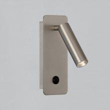 Aron Wall Lamp 16/3240 Sat. Nickel, LED 3W 3000K 315lm, CRI90 CL.I, Integrated LED, With switch, Adjustable