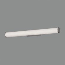 Ura Wall Lamp 16/3298-60 Opal/Chrome, LED 19W 1780lm, CRI90 CL.II IP44, Integrated LED, 3000K-4000K Slide Switch