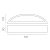 Alba Wall Lamp 16/3386-53 White, LED E14 2x9W, CL.I