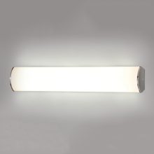 Aldo Wall Lamp 16/3432-53 Opal/Chrome, LED 18W 1300lm, CRI90 CL.II IP44, Integrated LED, 3000K-4000K Slide Switch