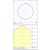   Aldo Wall Lamp 16/3432-53 Opal/Chrome, LED 18W 1300lm, CRI90 CL.II IP44, Integrated LED, 3000K-4000K Slide Switch