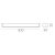   Aldo Wall Lamp 16/3432-83 Opal/Chrome, LED 32W 2330lm, CRI90 CL.II IP44, Integrated LED, 3000K-4000K Slide Switch