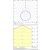   Aldo Wall Lamp 16/3432-83 Opal/Chrome, LED 32W 2330lm, CRI90 CL.II IP44, Integrated LED, 3000K-4000K Slide Switch